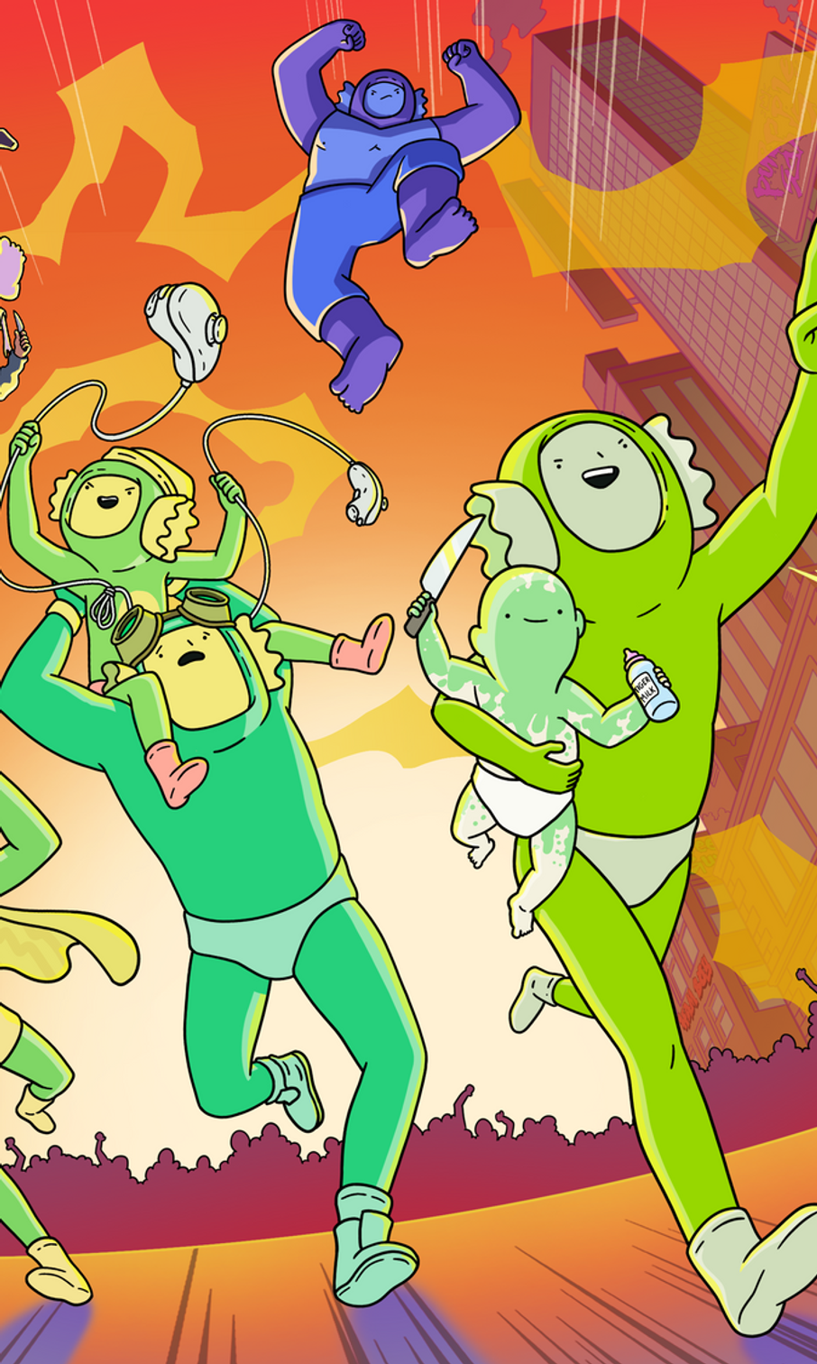 Green Gang key art